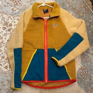 Nike Color block Fleece Jacket